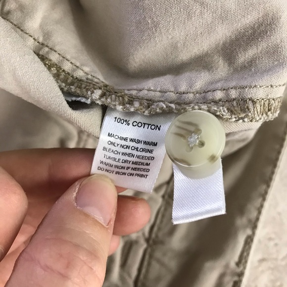 Ann Taylor LOFT Khaki Shorts Size 0 Tan - Picture 4 of 7